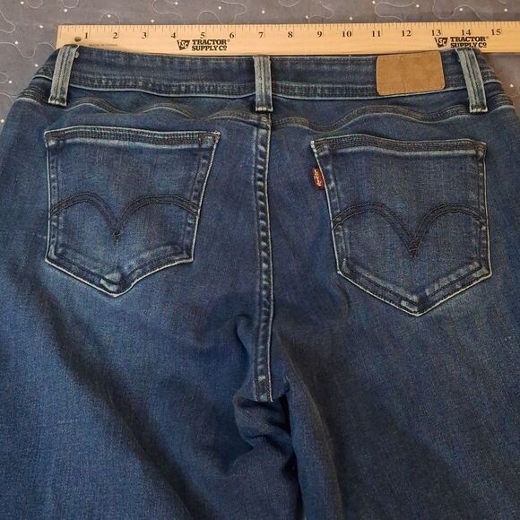 Levi's 523 Curvy Bootcut Jeans size 10 - Picture 5 of 6